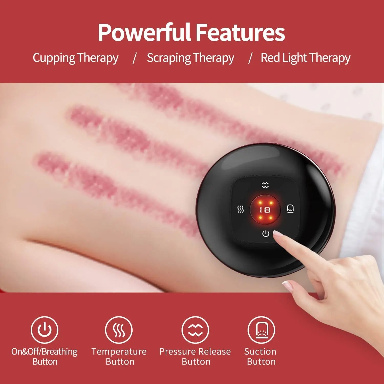 Electric Vacuum Cupping Massage Body Cups