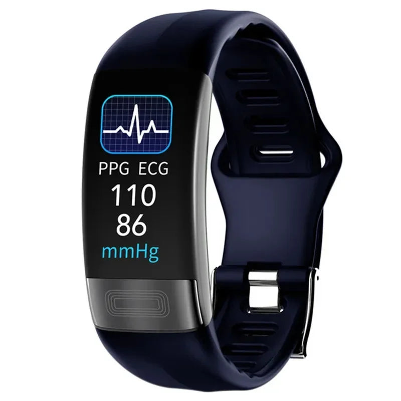 ECG+PPG Smart Watch Wristband Fitness Tracker