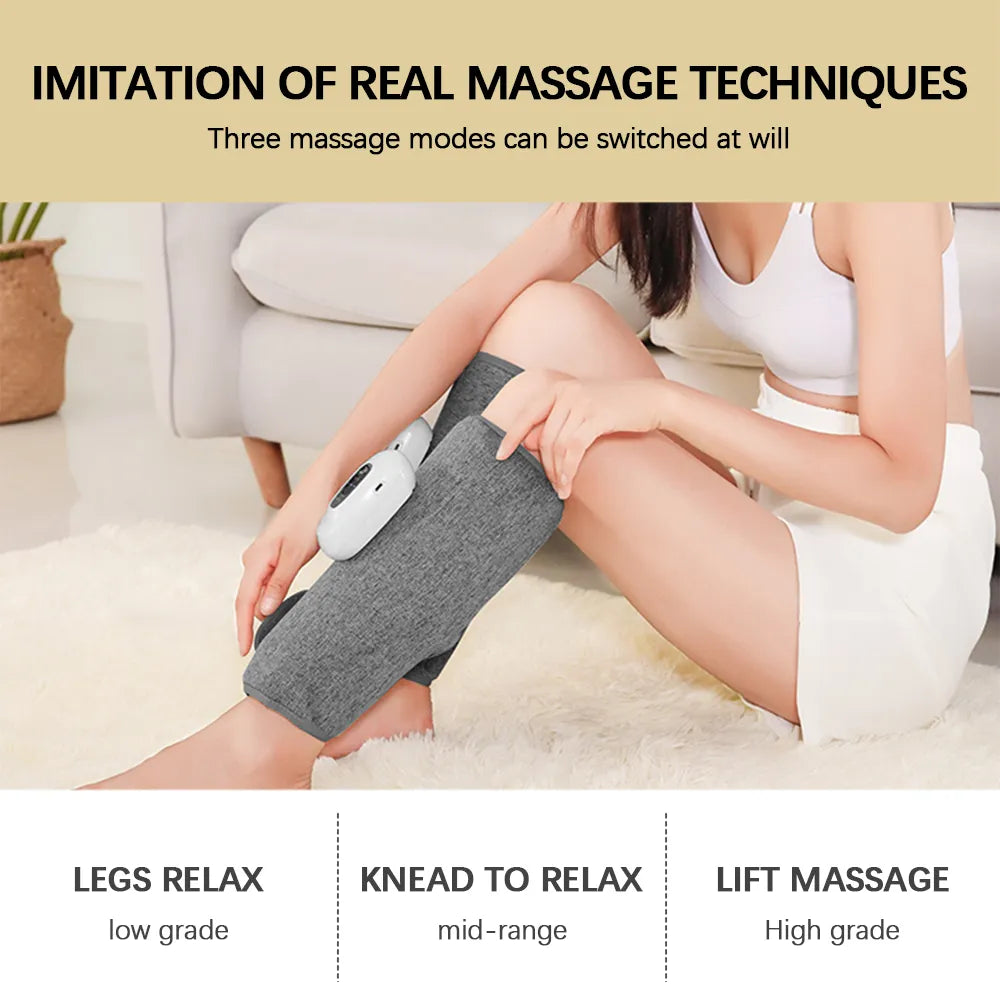 Smart Wireless Electric Air Leg Compress Massager.