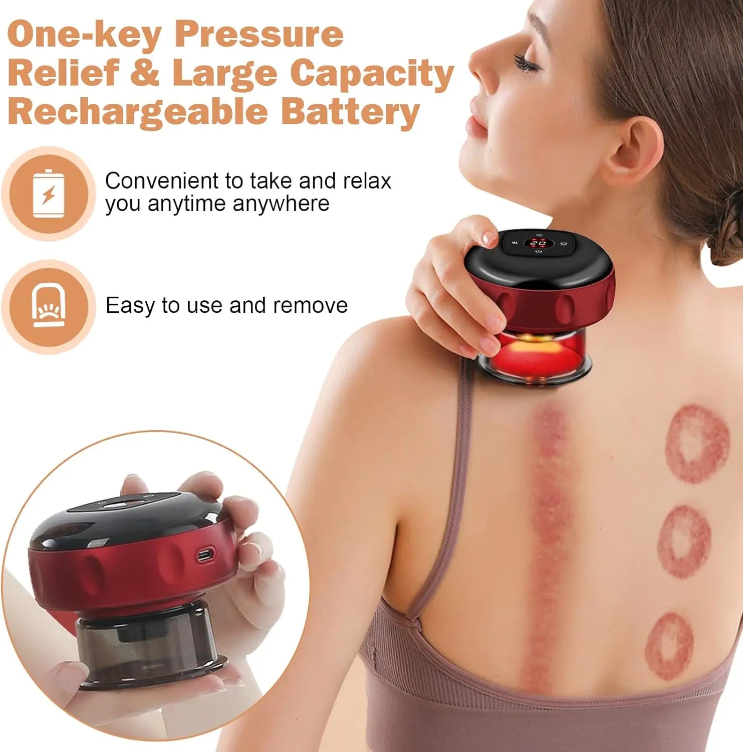 Electric Vacuum Cupping Massage Body Cups